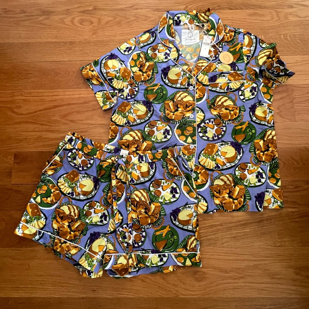 PRINTFRESH NEW WITH TAGS PIZZA PAJAMA SIZE MEDIUM
